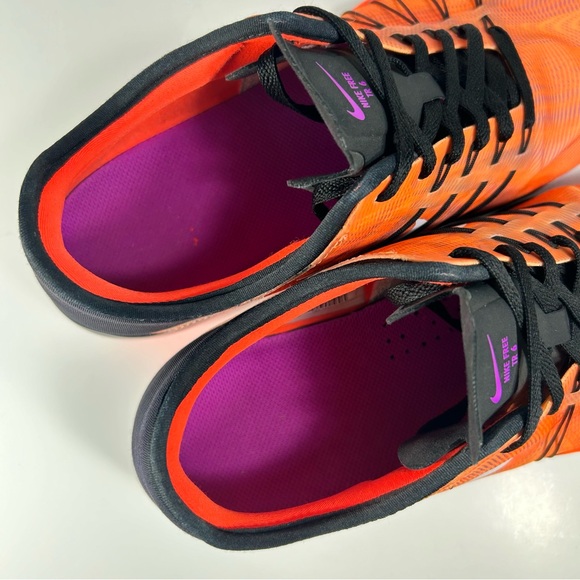 Nike Free TR 6 Running Shoes Orange Black  Athletic 833424-004; Women’s Size 7.5 - Picture 13 of 15